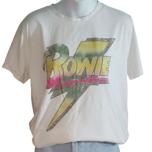 David Bowie Oversized Boyfriend Graphic T-shirt Size 3x New without Tag - Picture 2 of 6